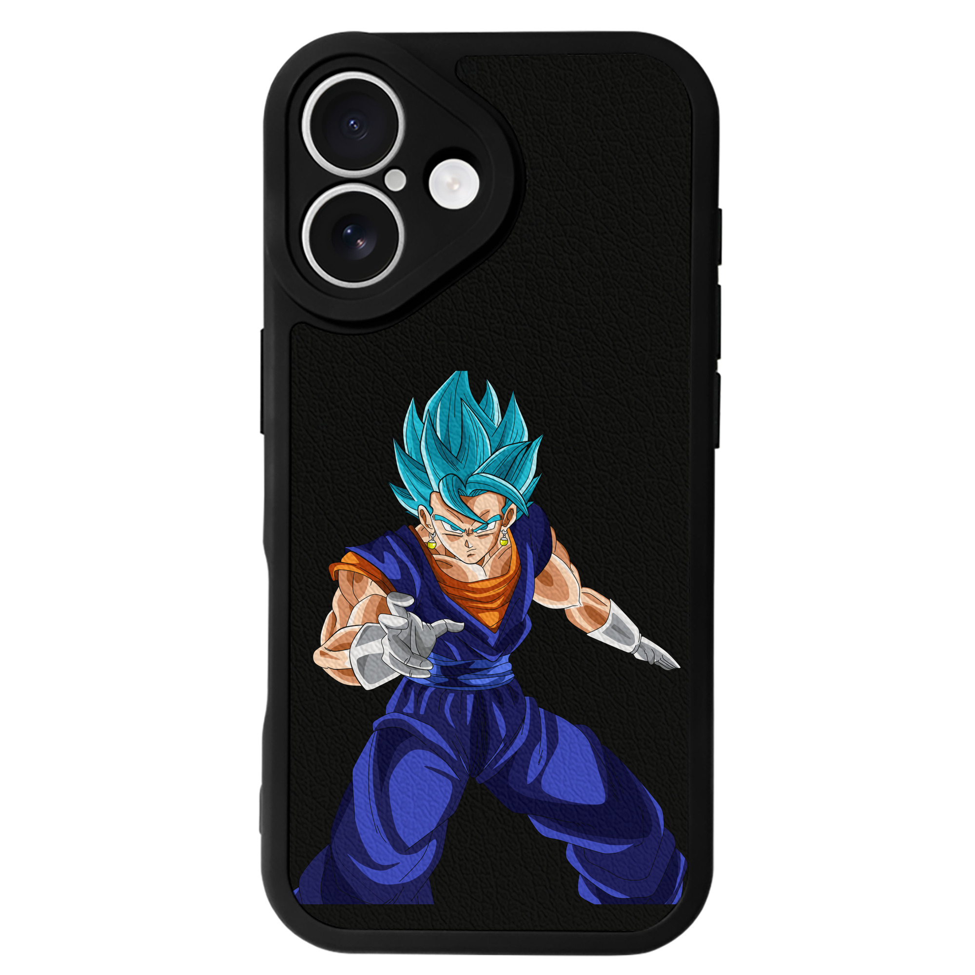 （画像用） ドラゴンボール ベジット DRAGON BALL Vegetto 【iPhone 16シリーズ対応】シリコンスマホケース（レザー調） 材質：シリコン
